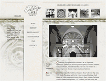 Tablet Screenshot of celebrate30north.com